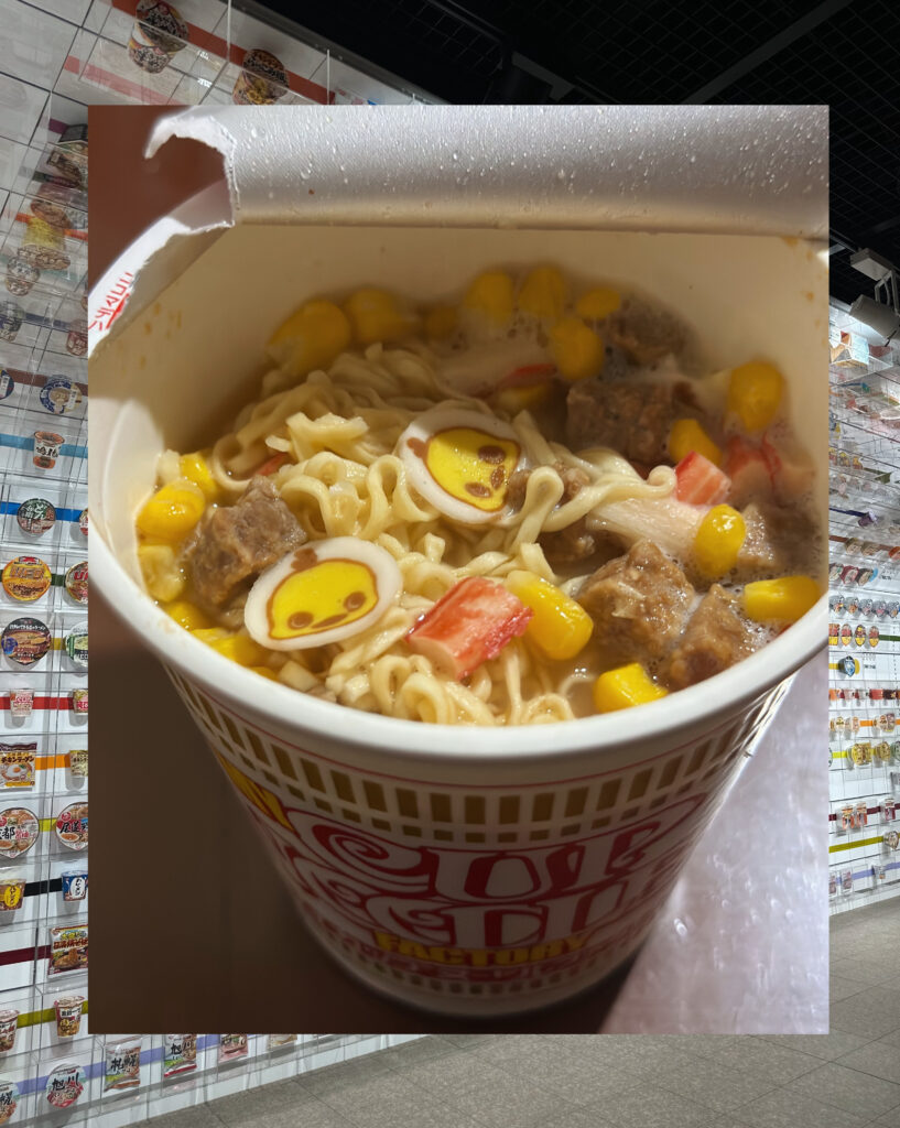 Cup Noodles Museum Osaka Japan Make Your Own Cup Noodles Experience