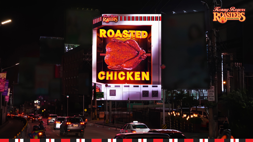 Kenny Rogers 3D Billboard Edsa Mandaluyong