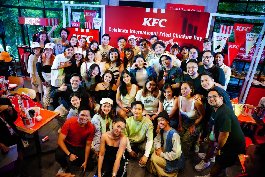 KFC International Fried Chicken Day  Philippine influencers