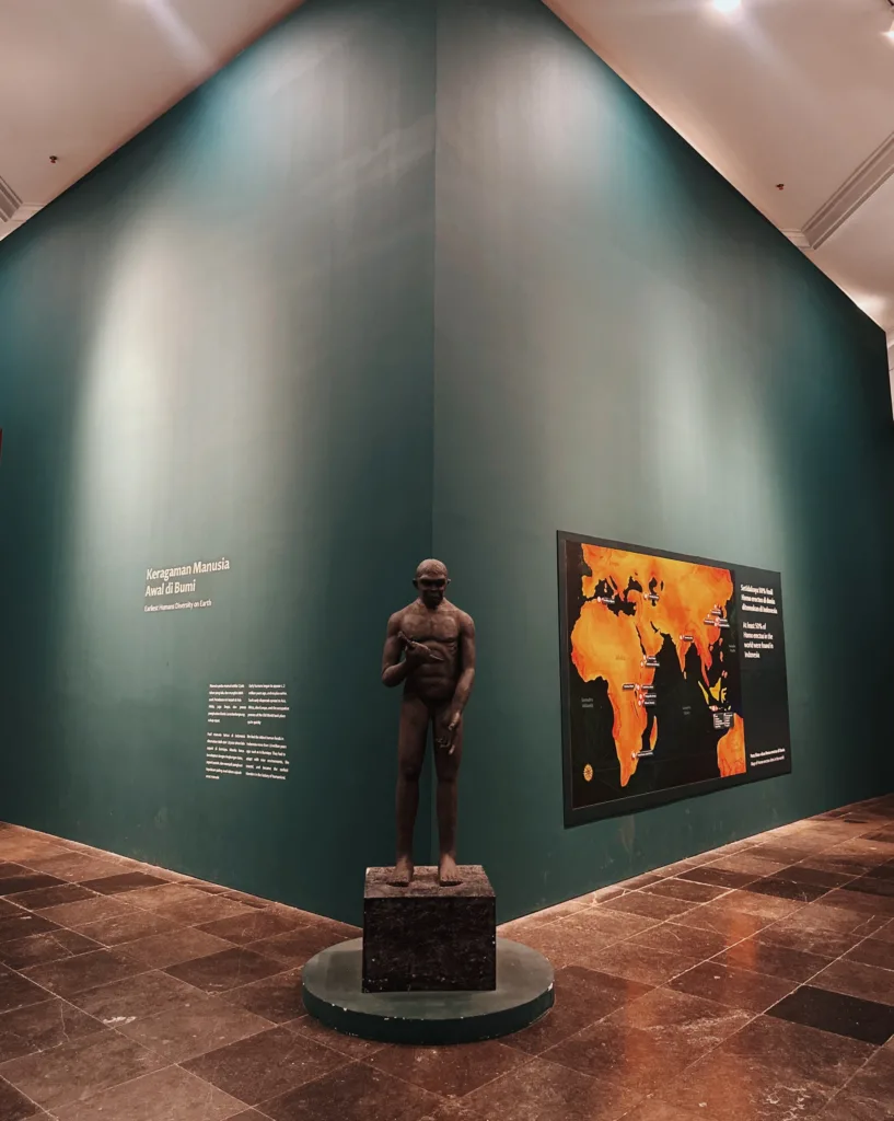 a statue in a room Things to Do in Jakarta Museum