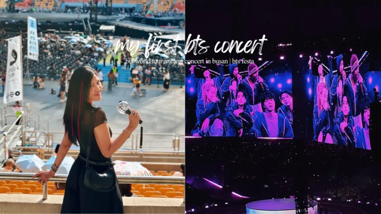My First BTS Concert Experience in Busan | BTS Arirang Concert
